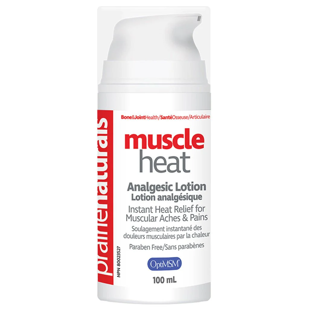 Prairie Naturals MUSCLE HEAT LOTION, 100ml