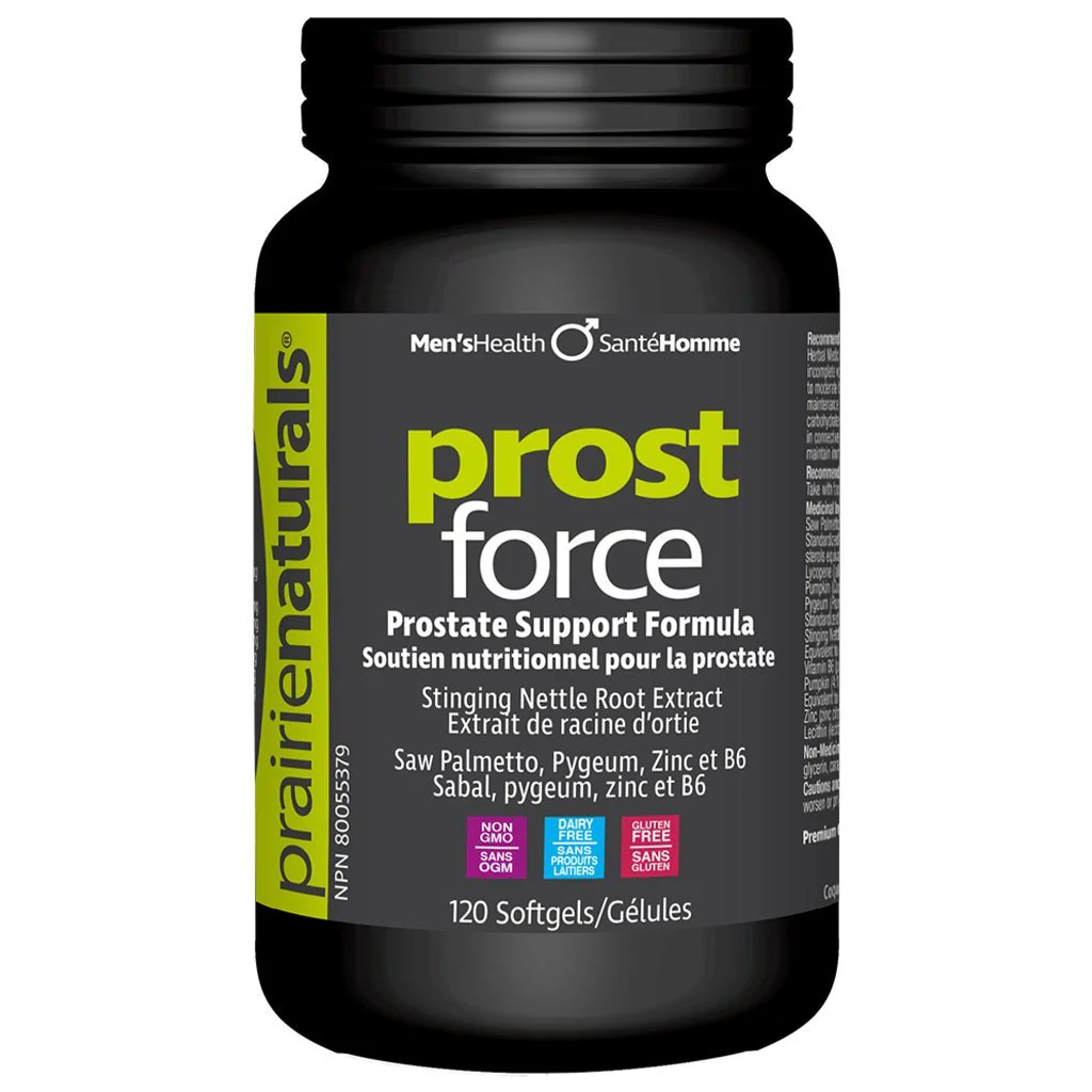 Prairie Naturals PROST FORCE (Prostate Support), 120 Softgels