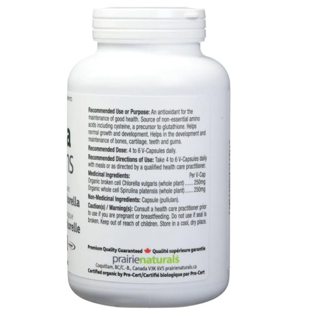 Prairie Naturals SUPERFOODS AQUA GREENS, 360 VCaps - Image 2