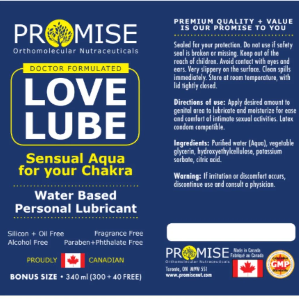 Promise LOVE LUBE, 340ml *Bonus Size - Image 2
