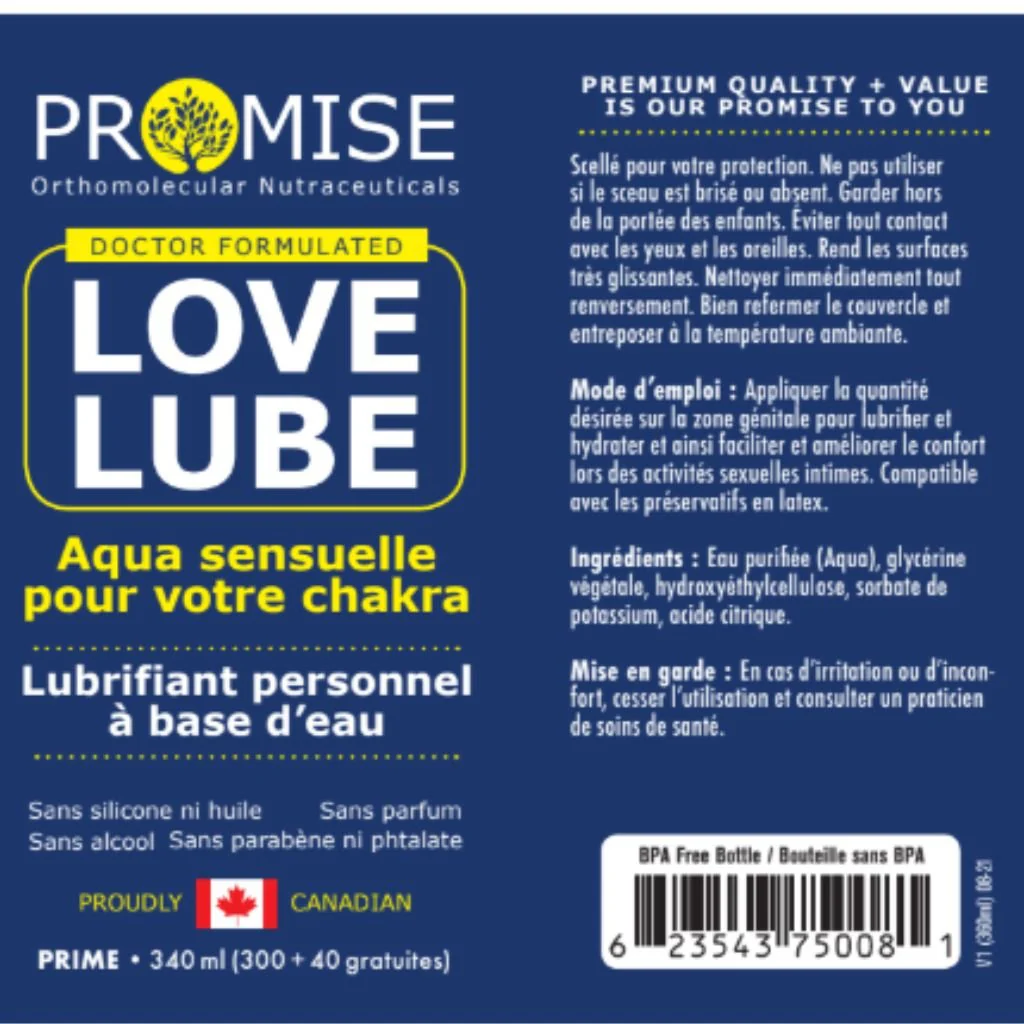 Promise LOVE LUBE, 340ml *Bonus Size - Image 3
