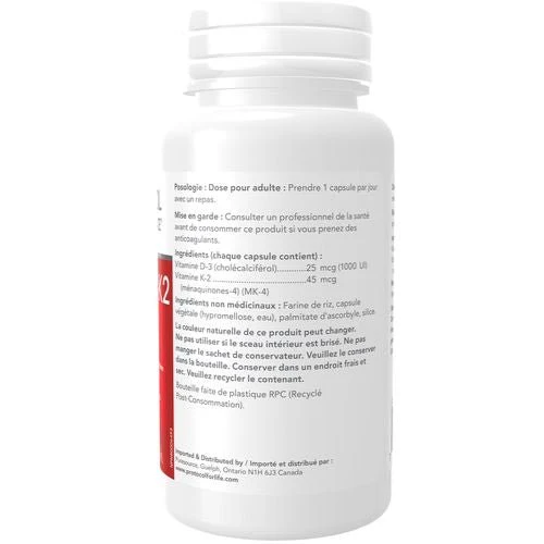 Protocol For Life Balance VITAMIN D3 + K2, 120 Vcaps - Image 3