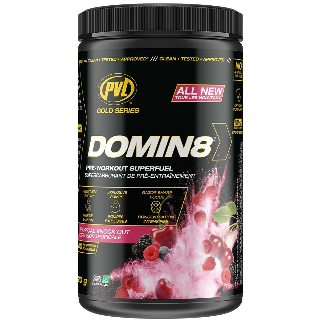 PVL DOMIN8 Pre-workout (520g), 40 Servings - Image 4
