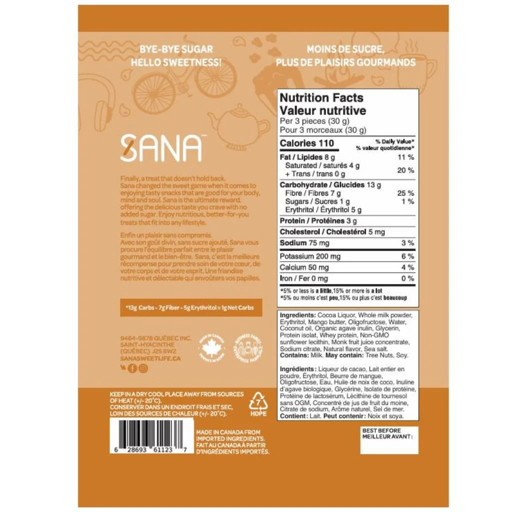 Sana CHOCOLATE PROTEIN BITES, 100g - Image 10