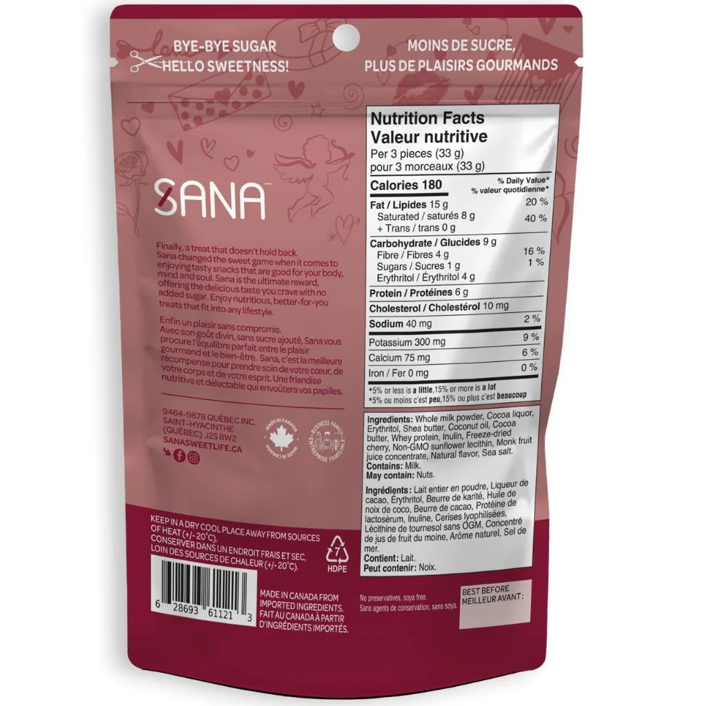 Sana CHOCOLATE PROTEIN BITES, 100g - Image 6