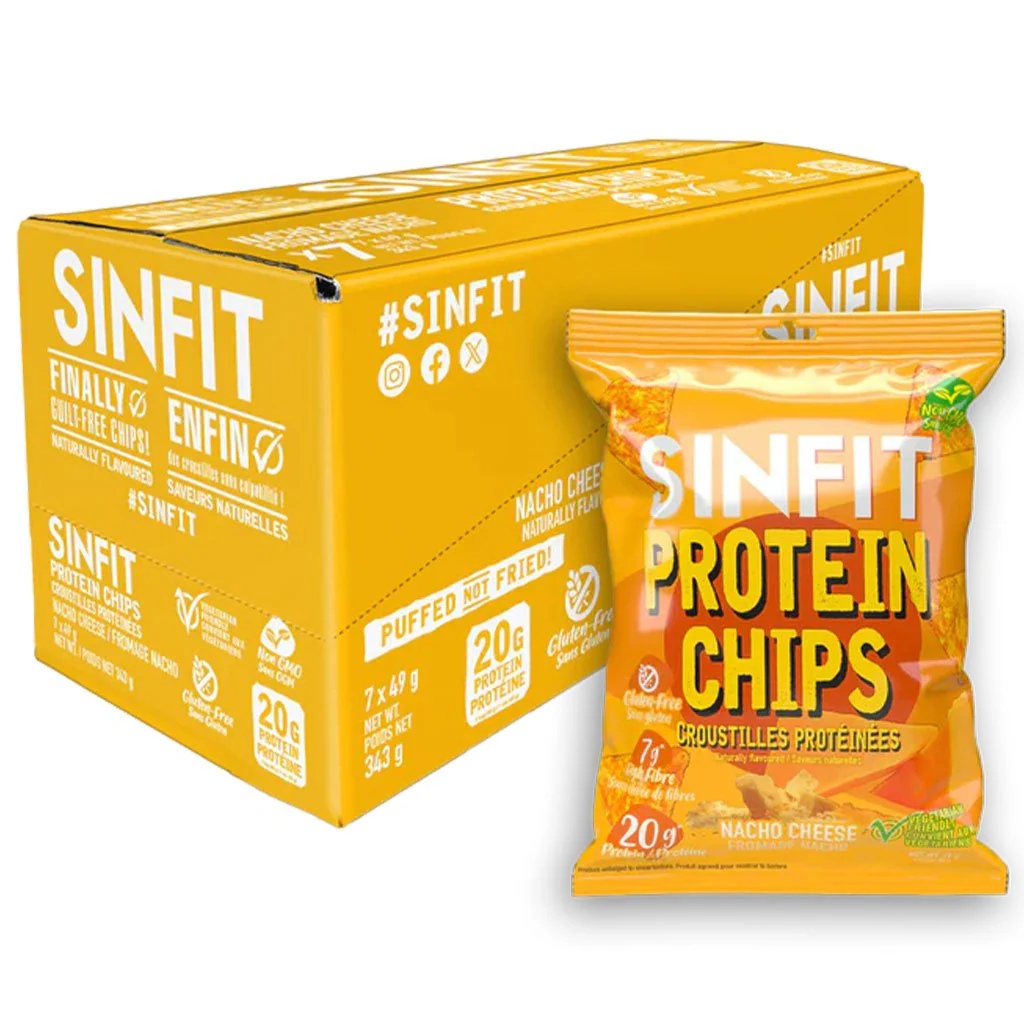 Sinfit PROTEIN CHIPS, 7 Bags/Box - Image 4
