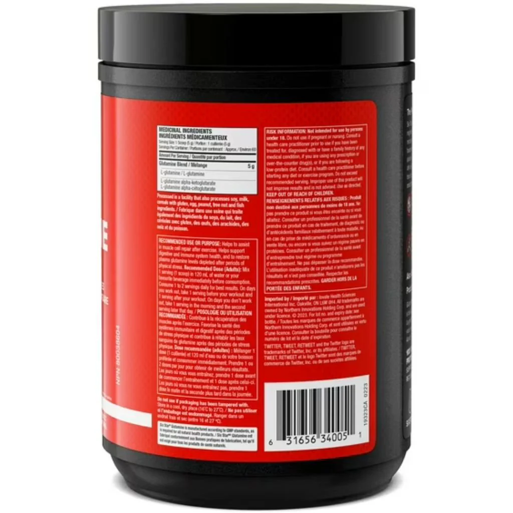 Six Star GLUTAMINE, 300g - Image 3