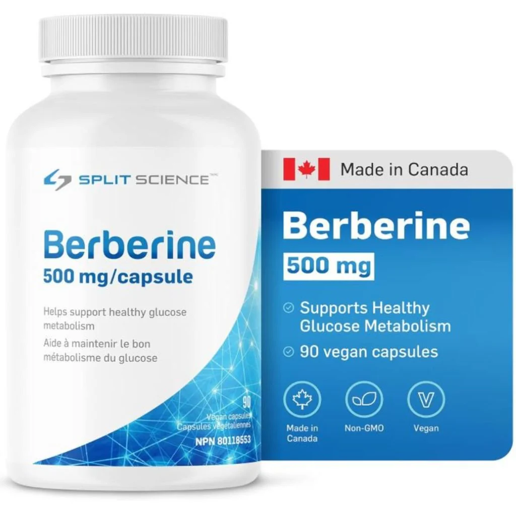 Split Science BERBERINE 500mg, 90 VCaps