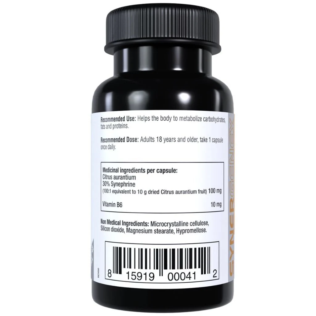 Synergenex SYNEPHRINE, 30mg, 30 Capsules - Image 3