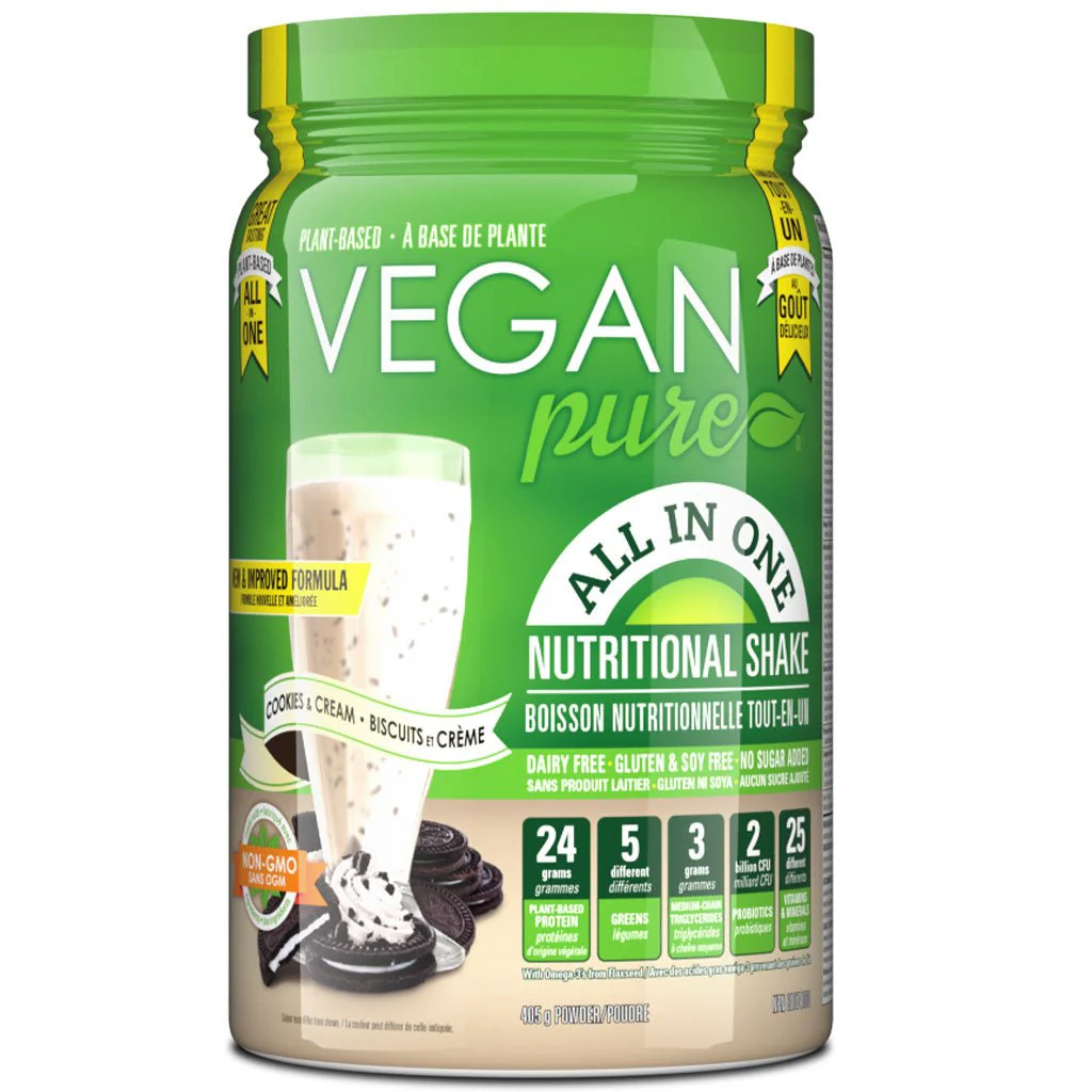 Vegan Pure ALL IN ONE NUTRITIONAL SHAKE, 405g