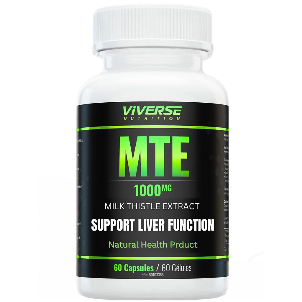 Viverse MTE MILK THISTLE EXTRACT, 60 Capsules