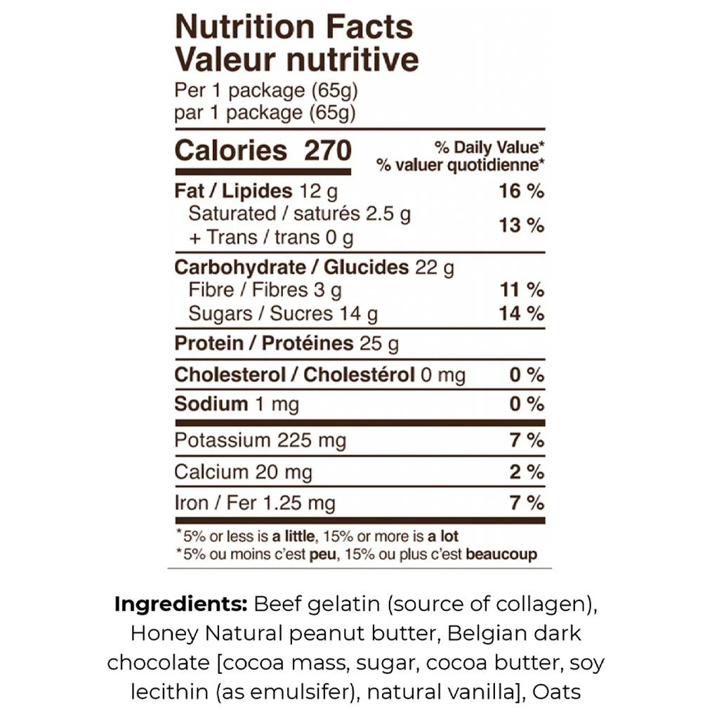 Zentein Nutrition COLLAGEN PROTEIN BAR, 12 Bars/Box - Image 2